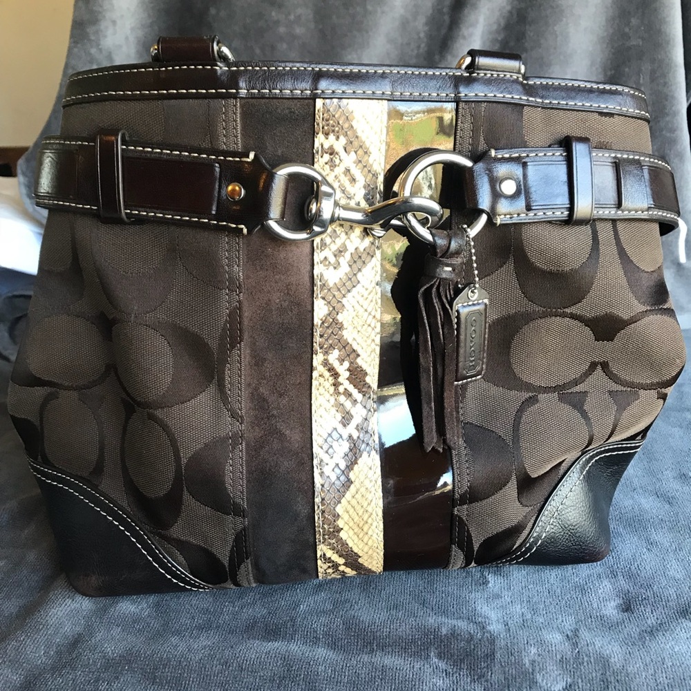 Coach Python Bag